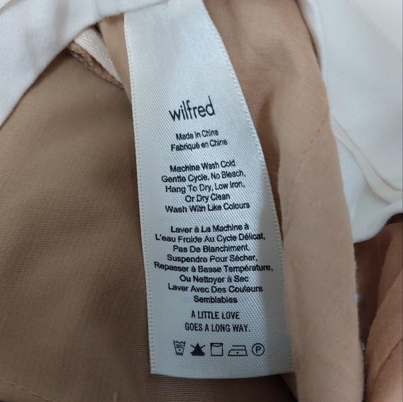 Wilfred high waisted khaki short size 2 - Picture 7 of 7